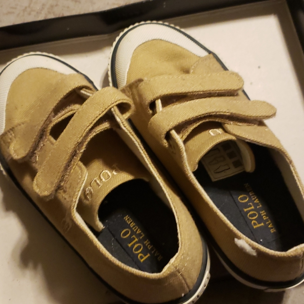 Boys Ralph Lauren POLO tennis shoes